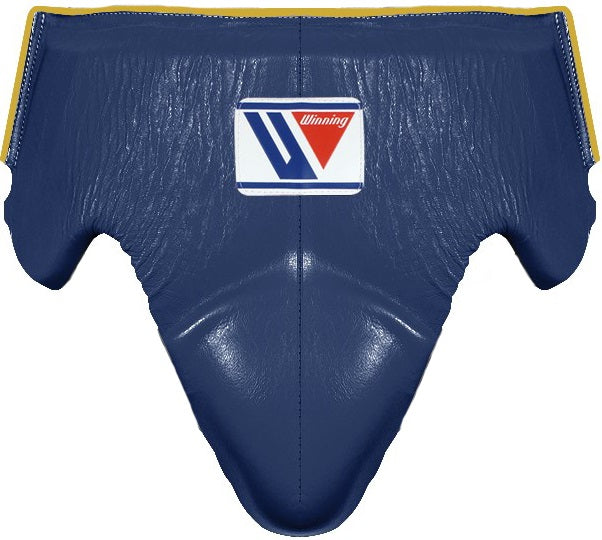 Winning Standard Cut Groin Protector Navy · Gold WJapan Boxing