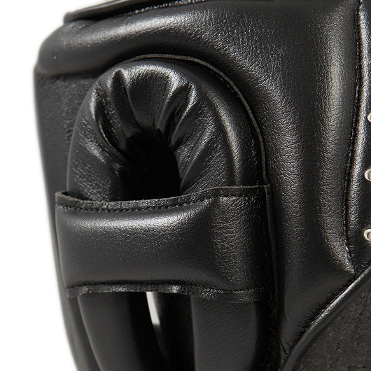 VICTOR EL GANADOR HEAD GUARD ヘッドギア ブラック Amazon | VICTOR BLACK/WHITE LINE HEAD GUARD (FREE：一般男性