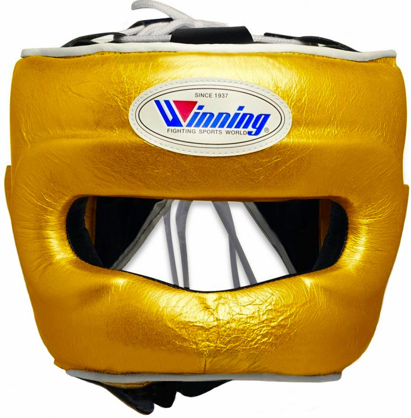 ボクシング Winning head gear Winning Full Face Headgear - Silver – WJapan Boxing