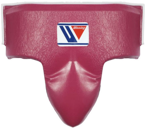 Winning High Cut Groin Protector - Wine Red