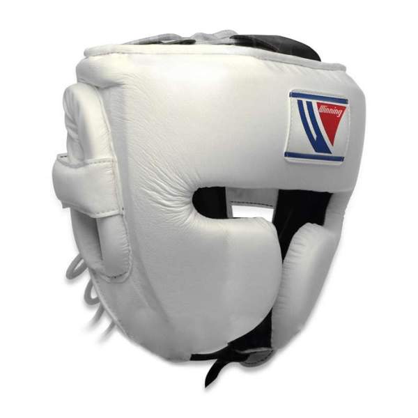 Winning Cheek Protector Headgear White WJapan Boxing