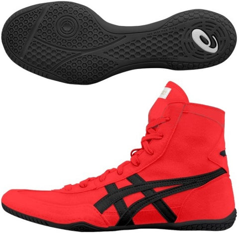 Asics Boxing Shoes -  Red · Black