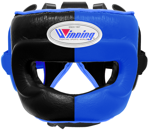 Winning Full Face Headgear - Black · Blue – WJapan Boxing Winning Full Face Headgear - Black · Blue – WJapan Boxing
