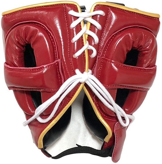 Winning Cheek Protector Headgear - Brown · Gold – WJapan Boxing