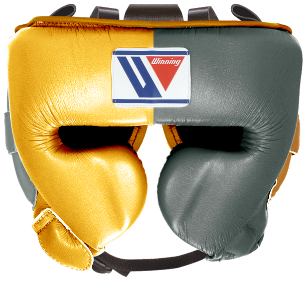 Winning Cheek Protector Headgear - Gold · Gray – WJapan Boxing