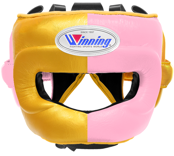 Winning Full Face Headgear - Gold · Pink – WJapan Boxing