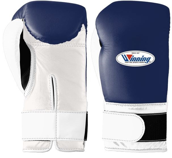 Winning Velcro Boxing Gloves - Navy · White · Black – WJapan