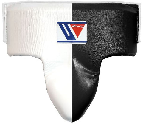 Winning High Cut Groin Protector - White · Black