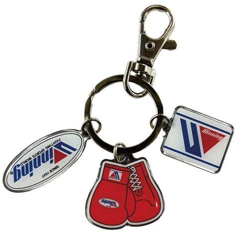 Winning Triple Keychain - Logo & Gloves