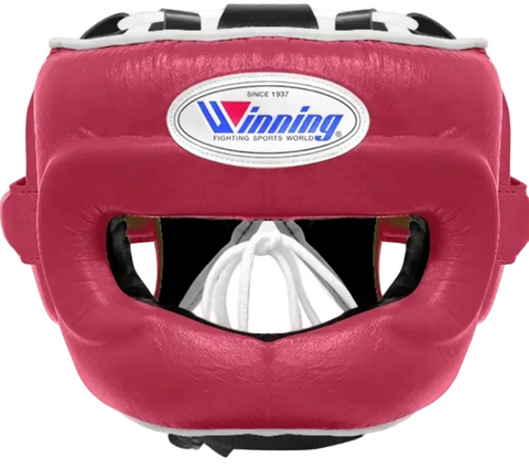 Winning Full Face Headgear - Dark Pink