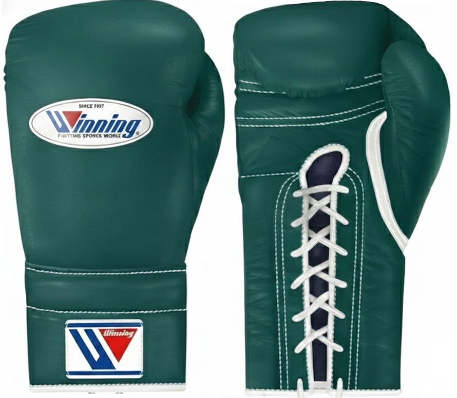 Winning Lace-up Boxing Gloves