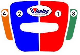 317 Winning ヘッドギア ベージュ ウイニング(WINNING) ボクシング ヘッドギア カラーオーダー