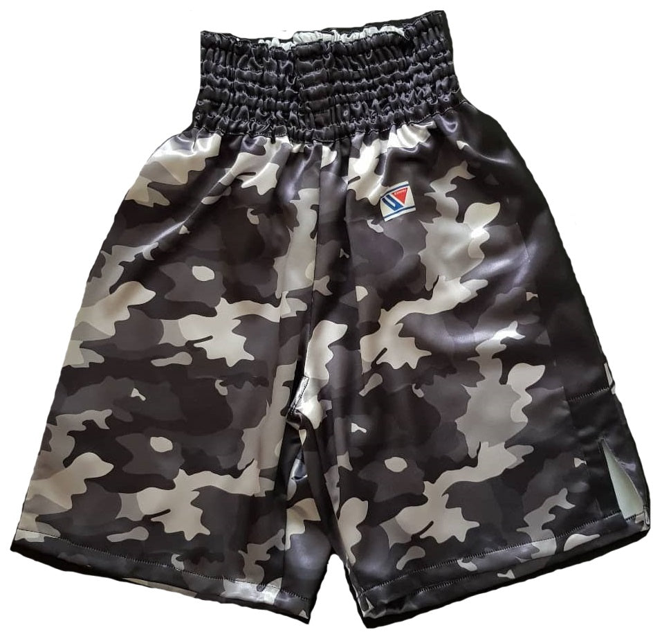 Camo Boxing Robe Winning Boxing Trunks Long Type - Camouflage – WJapan Boxing