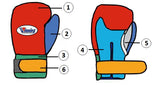 Winning Velcro Boxing Gloves - Custom Colors - WJapan Store