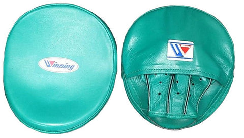 Winning Oval Curved Punch Mitts - Green
