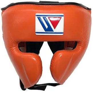 Winning Cheek Protector Headgear - Orange · Black