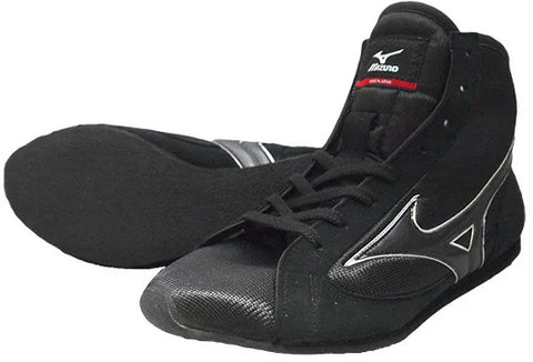 Mizuno Short-Cut Type Boxing Shoes - Black