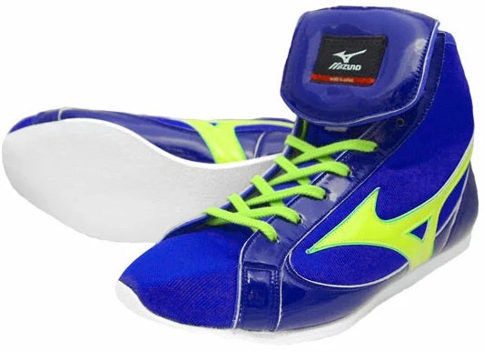 Mizuno Low-Cut Boxing Shoes Navy · Green