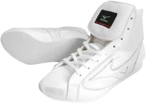 Mizuno Short-Cut Type Boxing Shoes - White