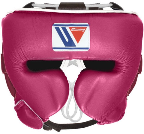 Winning Cheek Protector Headgear - Wine Red