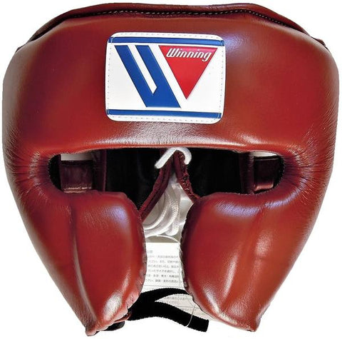 Winning Cheek Protector Headgear - Brown - WJapan Store