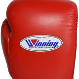 Winning Lace-up Boxing Gloves - Red - WJapan Store