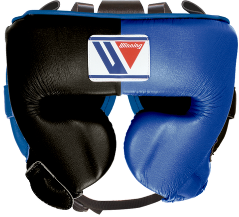 Winning Cheek Protector Headgear - Black · Blue