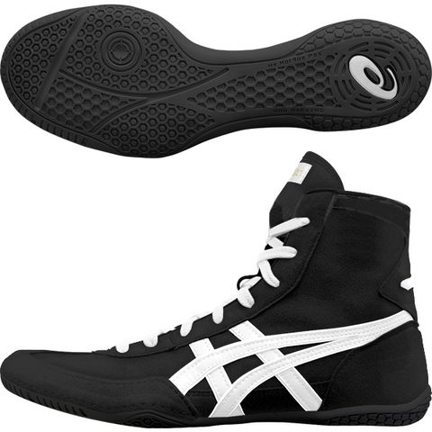 Asics Boxing Shoes -  Black · White