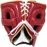 Winning Cheek Protector Headgear - Brown · Gold
