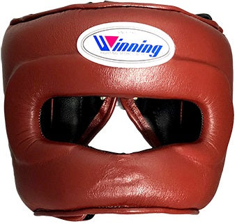 Winning Full Face Headgear - Brown – WJapan Boxing