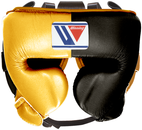 Winning Cheek Protector Headgear - Gold · Black