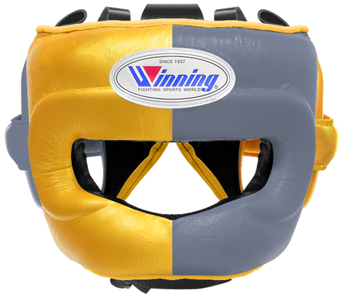 Winning Full Face Headgear - Gold · Gray