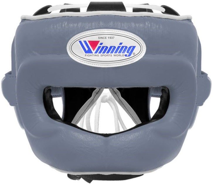 Winning Full Face Headgear - Gray – WJapan Boxing Winning Full Face Headgear - Gray – WJapan Boxing