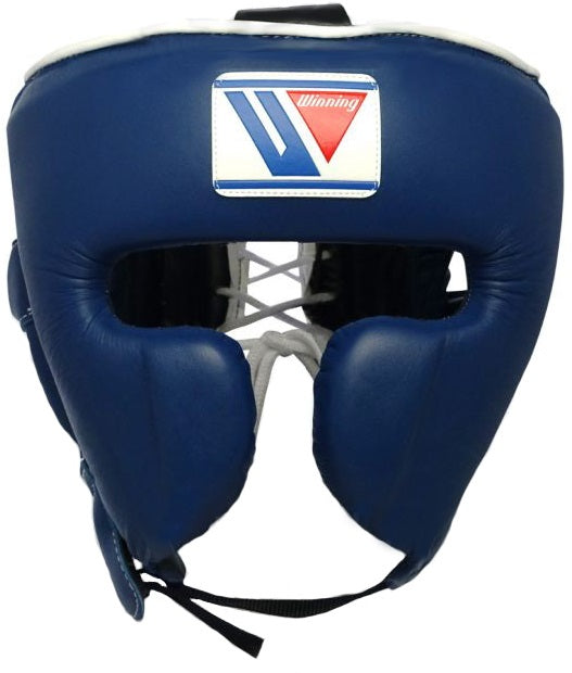 ボクシング Winning head gear Custom WINNING Boxing Full Face Headgear # CO-FG-5000 Silver