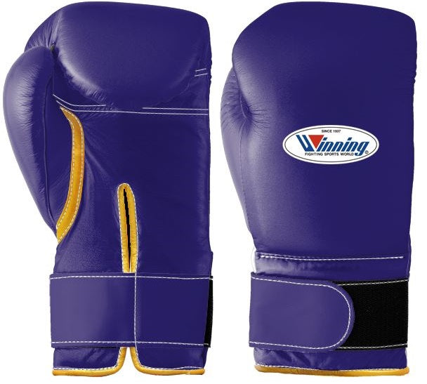 WIN BOXING ボクシンググ ローブ パープル×ゴールド 12oz WIN-BOXINGグローブ（12OZ） | ウィンボクシング