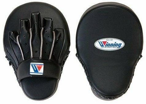 GRIT NV WH BIG PUNCH MITTS パンチミット Winning High-Grade Type Punch Mitts - Black – WJapan Boxing