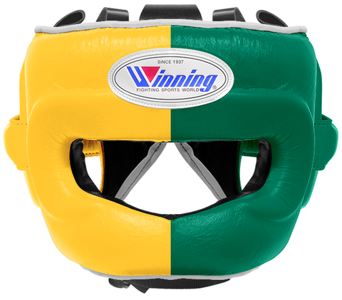 Winning Full Face Headgear - Yellow · Green