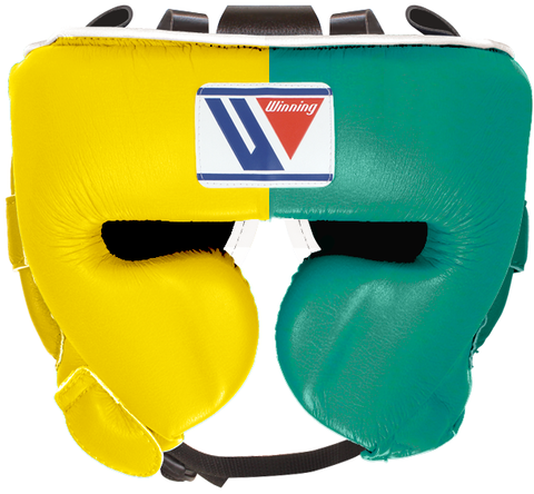 Winning Cheek Protector Headgear - Yellow · Green